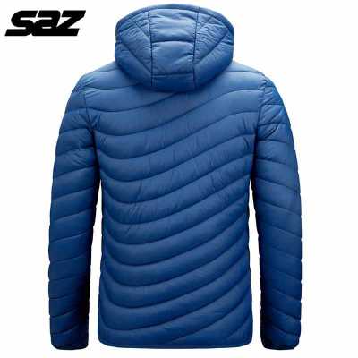 Men 2021 Winter Brand New Casual Warm Thick Waterproof Jacket Men Autumn Outwear Windproof Hat Parkas Jacket