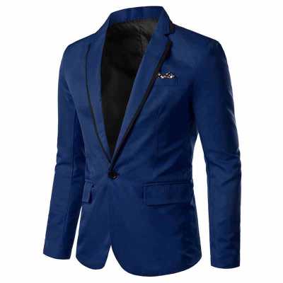 Casual Men Blazer Slim England Suit Blaser Masculino Male Jacket Blazer Spring Autumn Buttons Suit Interview Office Clothes